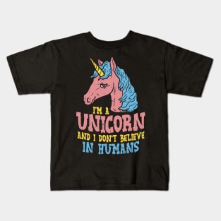 I'm a Unicorn T-Shirt Rainbow Pony Gift Kids T-Shirt